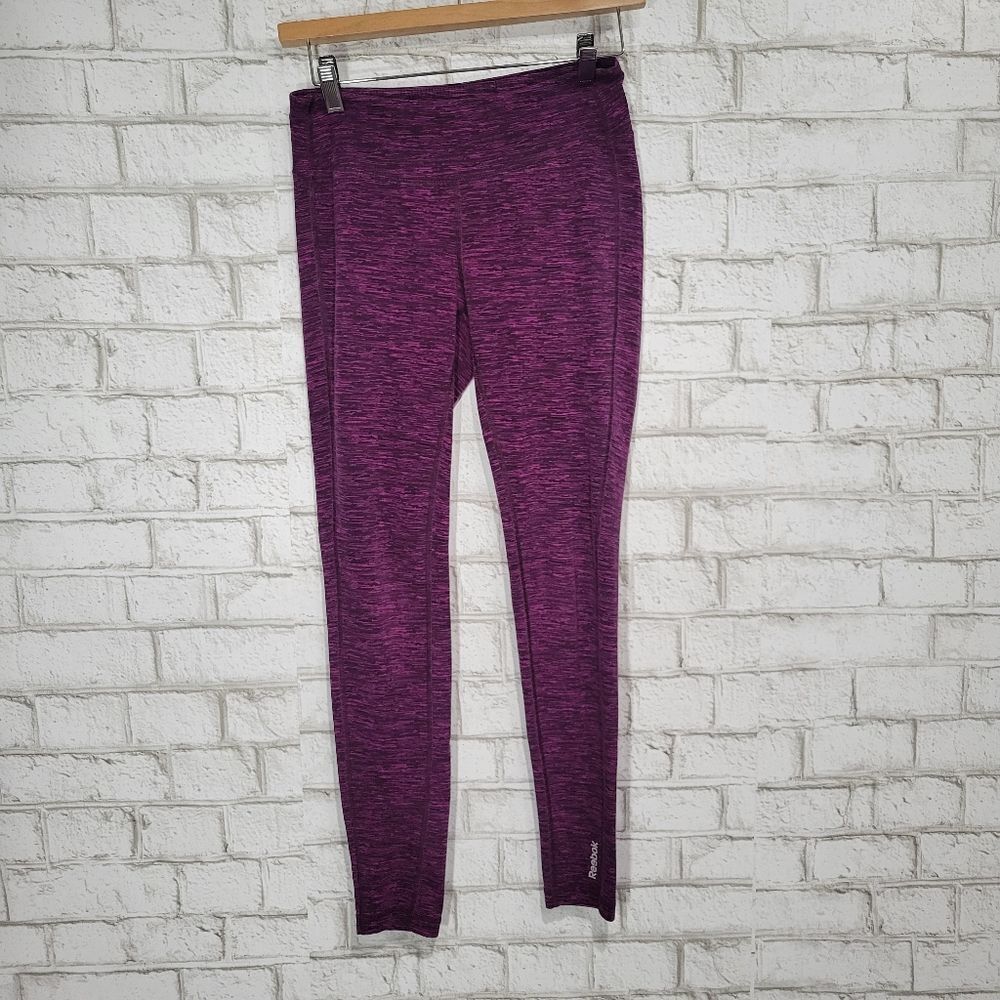 Reebok purple/black leggings‎